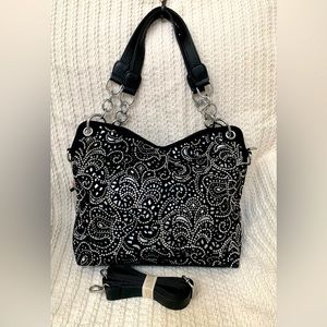 Sparkling Rhinestone Hobo Handbag